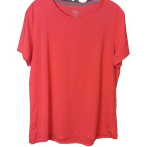Lot Of 2 Danskin Now Dri More Women's XL Active T-Shirts Yellow Pink Athletic